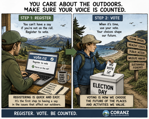 CORANZ, Council of Outdoor Recreation Associations of NZ